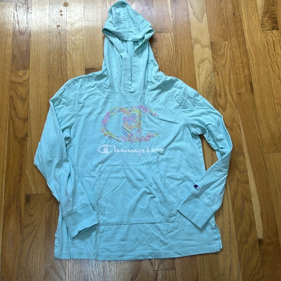 Girls hooded light top with front pockets size XL - Picture 1 of 4